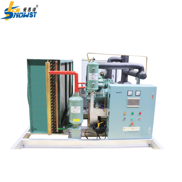 Buy 10T Saltwater Flake Ice Machine Making With Air Cooled Condenser at wholesale prices