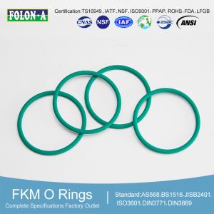 Quality FKM O Rings Withstand Oils Solvents And Abrasions -40.C to 280.C for sale