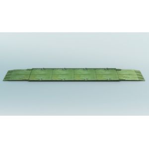 Quality Roadway Width 5.7m Army Pontoon Bridge Pontoon Equipment for sale