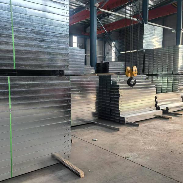 Wall Mounted Cable Tray Galvanised High Corrosion Resistance Galv Cable Tray