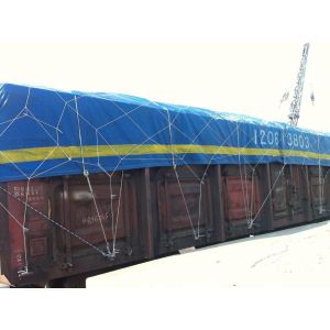 Rain Resistant Anti UV 440gsm PVC Coated Tarpaulin