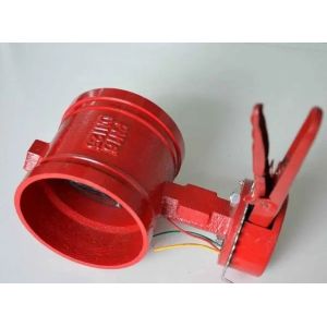 Cast Iron/Steel CF8/CF8m Manual Grooved Butterfly Valve with Durable Manual