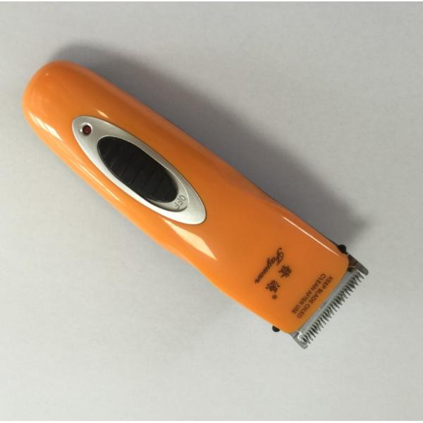 Buy Custom Orange Color Baby Hair Clipper Mini Electric Trimmer RFCD 398 at wholesale prices