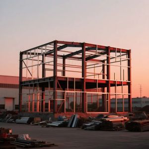 Flexible Steel Metal Farm Buildings Prefabricated Steel Structure Warehouse