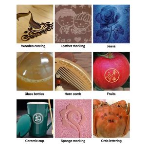 20W/30W/50W/70W/100W/200W CO2 Marking Machine for Powered Coating Tumbler