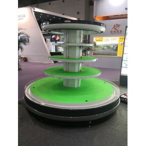 Oval Island Commercial Freezer Refrigerator R404a