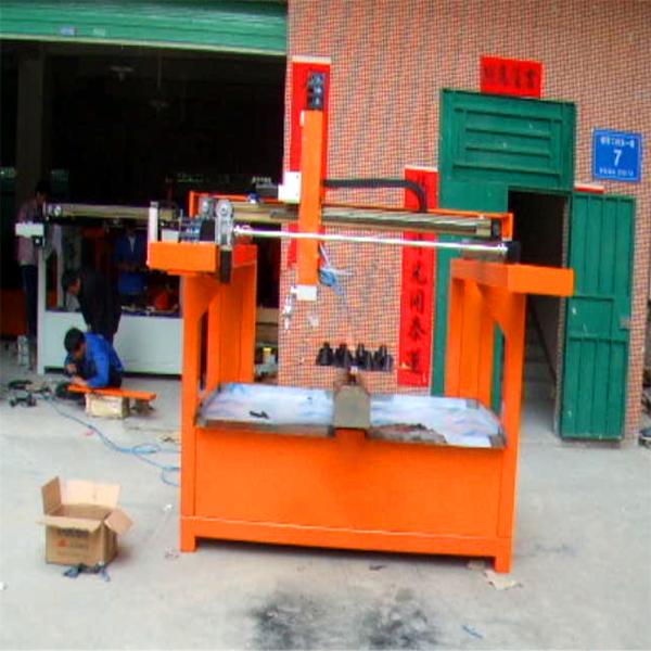 Shoe Heel Sole 5 Axis Spray Painting Machine 3.5KW Automatic Coating