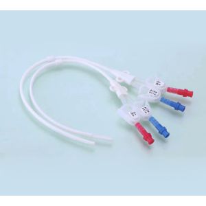 single double triple lumen Long term hemodialysis catheter, hemodialysis kit,