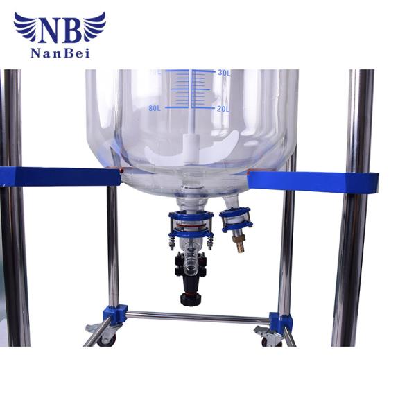 200L Jacketed Glass Reactor