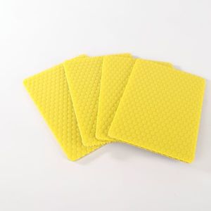 Yellow Customized Plastic Honeycomb Sheet Recycled Polypropylene Honeycomb Panel