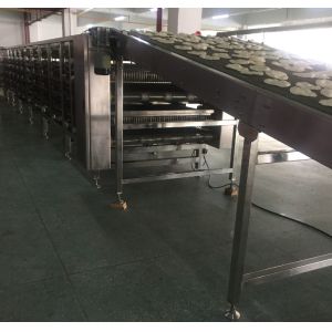 CE 90 Degrees Turning Mesh Belt Food Industry Conveyors