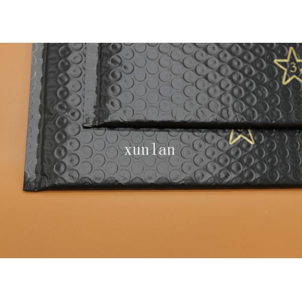 No Fading Flat Poly Bubble Mailers , No Permeation Black Bubble Mailers