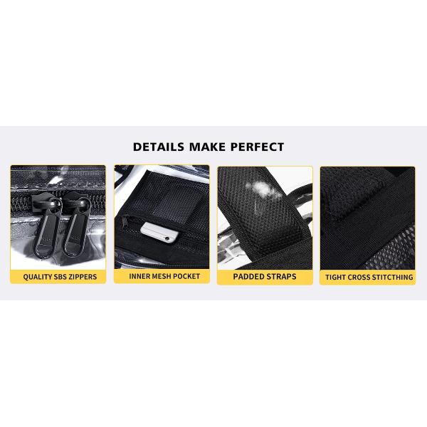 clear backpack heavy duty