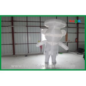 Inflatable Animal Balloons White Custom Advertising Inflatable Bear Inflatable