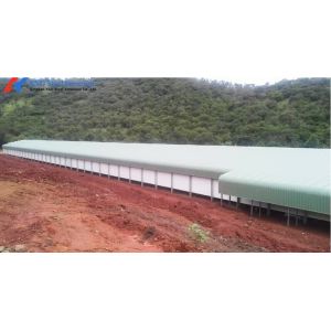 Custom Prefab Layer Chicken House with Automatic Feeding System