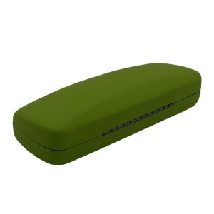 OEM Hard Clamshell Glasses Case , Green Iron Glasses Case