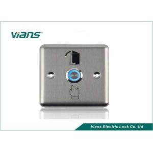 Access Control Night Luminous Door Exit Button Release Square