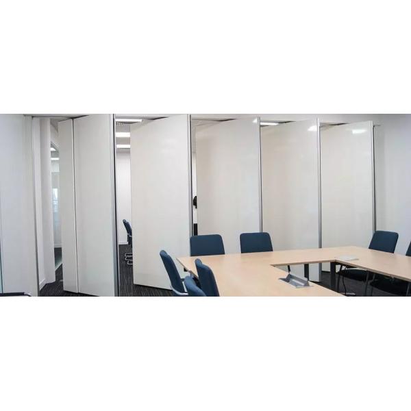 Meeting Room Operable Accordion Sliding Partition Walls / Movable Partition Wall Systems
