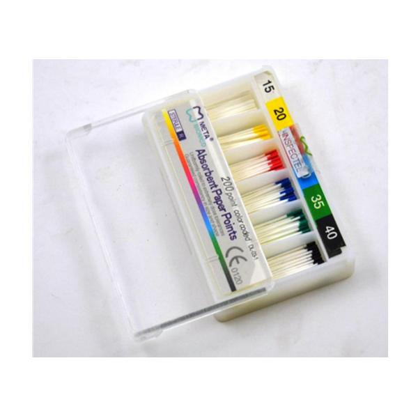 Dental Filling Materials Meta Absorbent Paper Points For Root Canal