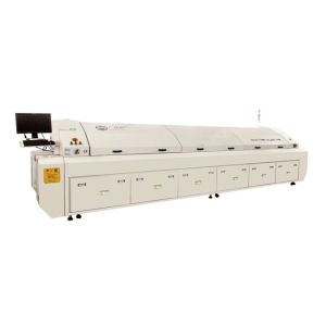 China 10 Stage Wave Soldering Oven With Adjustable Crest Height Range For 500mm PCB on sale