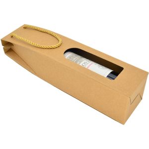Bureau Veritas CMYK Wine Bottle Gift Boxes Recycled With Window