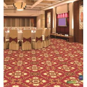 Wilton Hotel Carpet Flooring 100 Polypropylene Material Eco - Friendly