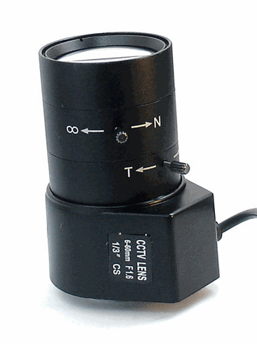 Quality offer 6-60mm auto iris lens with super quality for sale