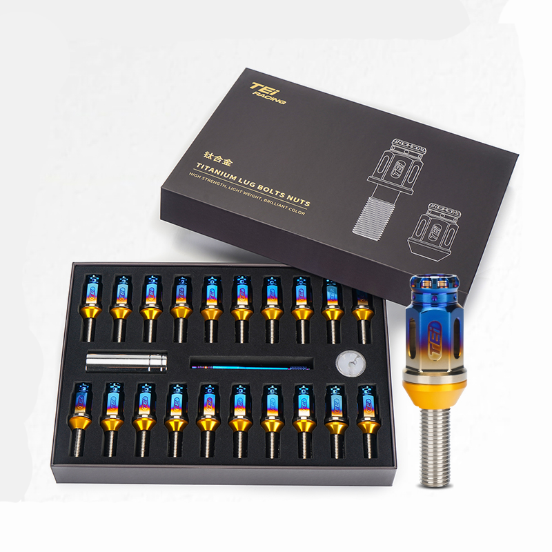 TEI Premium TC4 Titanium Alloy Wheel Screws for All Car