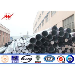 Electric Lattice Masts Steel Power Transmission Poles Galvanized Wind Proof