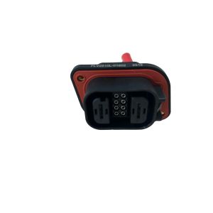 FLV2+8 High-Temp Hybrid Connector 80A 600VAC Black ABS Housing for Industrial