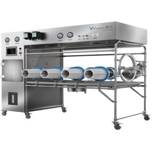 Positive Pressure Isolator , Commercial Sterility Test Soft PVC Chamber