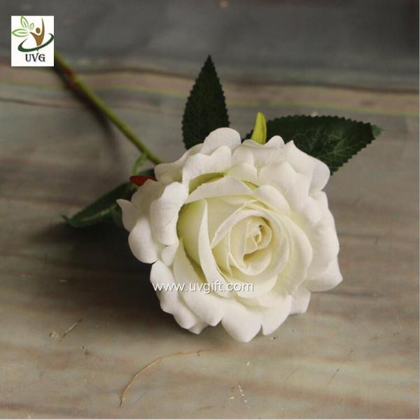 UVG FRS66 Floral design in cheap artificial red rose flower for wedding themes table decoration