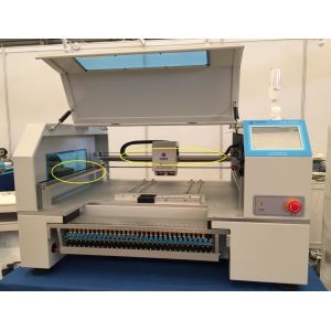 4 Heads 60 Feeder CHMT560P4 SMT Chip Mounter T960E Reflow Oven PCB Assembly Line