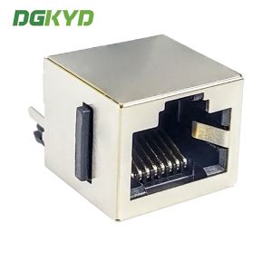DGKYD52TE1188GWA2DY4 RJ45 connector 52T 8P8C with ear shielded interface modular