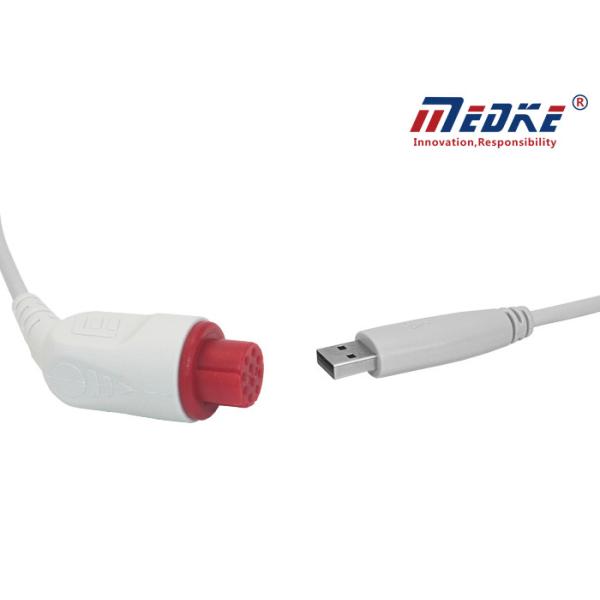 Buy USB Pressure Nelcor Transducer Invasive Blood Pressure Cable at wholesale prices