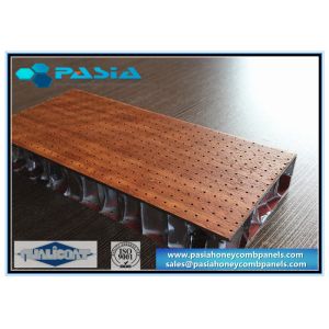 Over 1.5 Meters' Width Ultra Wide Aluminium Honeycomb Panel with Imitation Wood