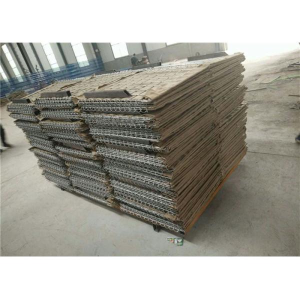 Buy 3x3Inch Sand Filled Hesco Bastion Barrier Protective Gabion Hesco Rustproof at wholesale prices