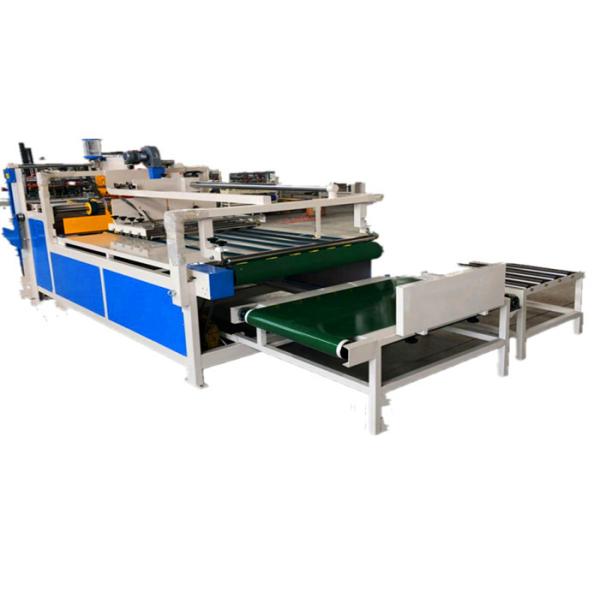 Semi - Auto Carton Box Folder Gluer Machine / Corrugated Box Folder Gluing