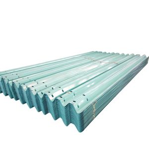 Custom Color Safety Highway Guardrail with AASHTO M-180 Standard and Zinc