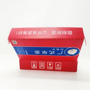 Flexo Plastic Corrugated Foldable Boxes SGS 3 Ply Corrugated Box