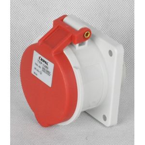 IP44 Protection Grade Industrial Power Socket / 32 Amp Industrial Socket