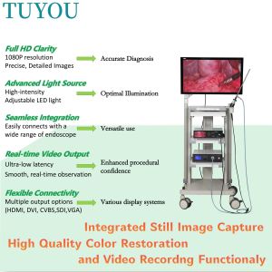 Tuyou 1080P Integrated Video Recorder And Light Source For Laparoscopic Camera