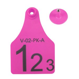 RFID Visual Tag Mini / Middle / Large Size The Best Choice for Animal Management