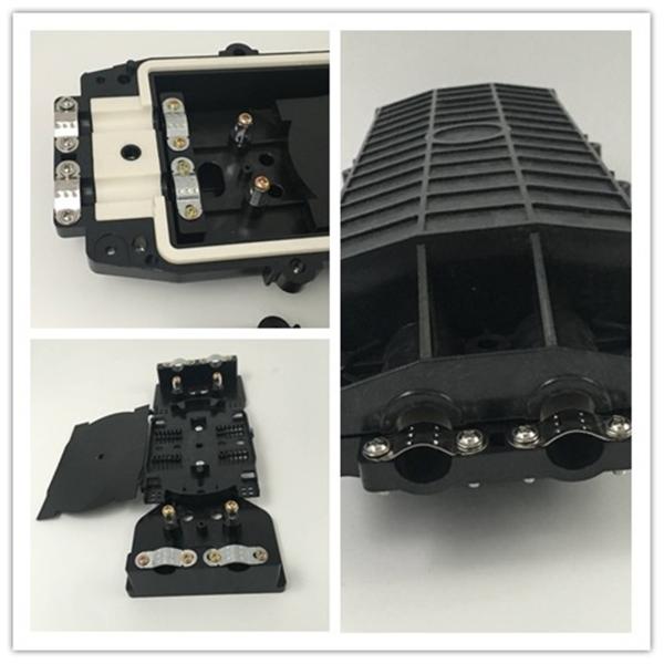 Outdoor FTTH Fiber Optical Splice Enclosure Junction Box 2 In 2 Out 12fo 24fo 48fo 96fo KCO-H22120
