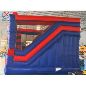 Inflatable Combo Castle Spiderman Bouncy House With Slide