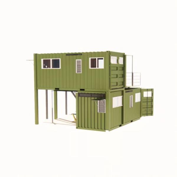 20ft or 40ft Foldable Puerto Rico Living Luxury Flat Pack Shipping Container Casas Modulares Prefabricadas Pre Fab House