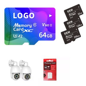 Original Manufacturer BSCI Cctv Camera Tf Card 64gb 128gb 256gb For Solar 4G