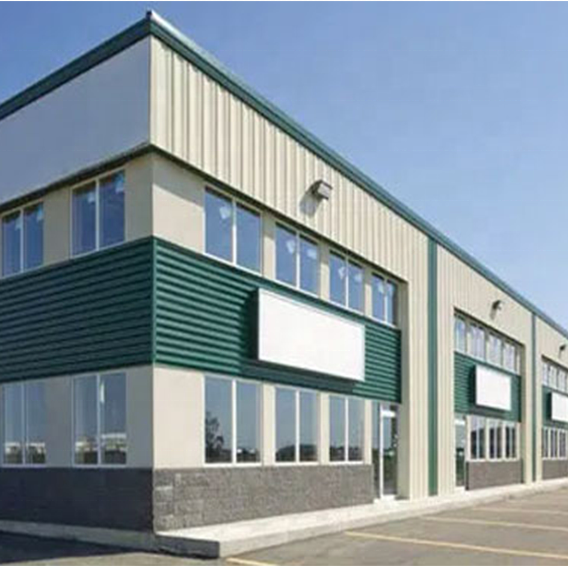 ISO 9001 Certified Steel Structure Warehouse with Sandwich Panel Cladding