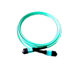 Multimode 8 core MPO-MPO 3.0mm 1m Fiber Cable For Local Area Networks Durable