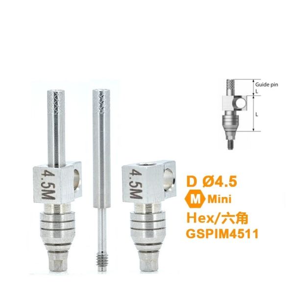 Osstem® GS/TS Fixture Transfer Impression Coping Titanium Coping Transfer Compatiable to Mini & regular